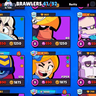 Brawl Stars : 41 BRAWLERS 3 Legendary | 27953 TROPHIES | 2075 VICTORIES | 96 LEVEL | FULL ACCESS | Warranty | 2 GIFTS - Image 8