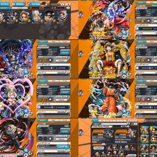 IOS-Android-4 Ex(Luffy-Kaido V3-AceYamato-S-Snake)-Good BF Oden-Katakuri-Boa Hancock-SP 119-Good Medal-Q27 - Image 1