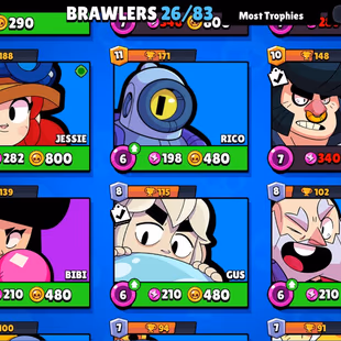 Brawl Stars : 26 BRAWLERS | 1 Legendary | 4772 TROPHIES | 42 LEVEL | 678 VICTORIES | FULL ACCESS | GIFT - Image 8