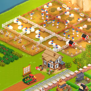 H1786||Level:65||110 Achievement Complete||Barn Storage:900||Silo Storage:825||Coin:492937||Nice Decorations|| - Image 5