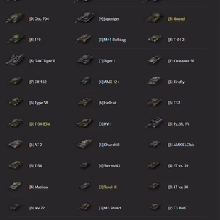 [EU] 3 TIER X | 6 PREMIUM TANK | TOTAL TANKS 44 | 5018 (50) WINS | 8.550,909 CREDITS | GOLD 673 | - Image 2