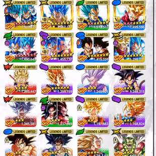 D611-IOS+Android-Vip Team Fusion+5 UL(SS4 Gogeta+Vegito)+37 Legends+Vip Equipment+2 Fusion+Vegeta&Goku+Good Team PVP - Image 4
