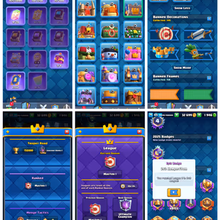 Premium KT 15 (LVL.65) EVOS-22 || 54 ELITE CARDS || EMOTES-228 ||| UC 2075 PB || 15K TROPHY || 110 CARD MAX || SKINS-20 - Image 4