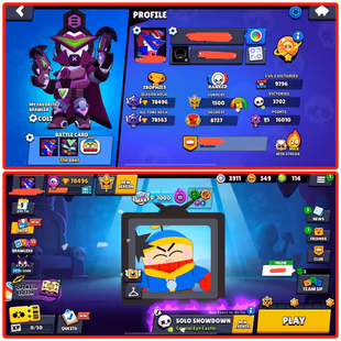 78500 TROPHIES | DARK MECHA COLT, RUDE LOU, DASIS GROM | 31 TOTAL MAXED [24 HC] | CAPTAIN CARL, OROCHI EDGAR | 231 SKINS - Image 1