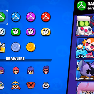 OP 65K+ TROPHIES | 86/89 BRAWLERS UNLOCKED | 15+ MAXED BRAWLERS | 200+ GEMS | ANTIVIRUS 8-BIT | 130+ PREMIUM SKINS - Image 7