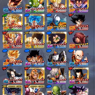 WHALE - 825,531,881 Total Power Level - 144 Zenkai - 385 Sparking - 14 Ultra - 176 Godly Equipment - Android Account 8K - Image 2