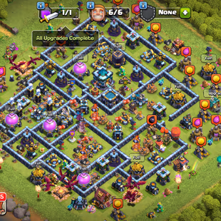 !!TH13 MAXED!! NiCE SKINS!! 5X EPIC EQUIPMENT!!  HERO-75-75-45-50-25!!  170-XP!! GOOD DEAL - Image 2