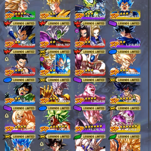 D808-IOS+Android-Good Team Fusion+6 UL(SS4 Gogeta+Majin+Super Gogeta)+54 Legend+Vip EquI+Nice Zenkai+Many LL Good Star - Image 4