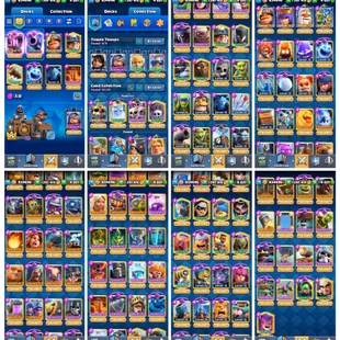 LEVEL 78 | CRL 2024 EMOTE ✨ 121 ELITE CARDS 🔥 37 EVOLUTION CARDS | MANY MAGIC ITEMS | KING TOWER SKINS | INSTANT - Image 5