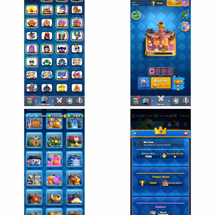 Lvl-64 | 109-Card Max | 48-Elite | 32-Evo | [167-Emote] | 13600 Trophy |  Name Chang Free - Image 4