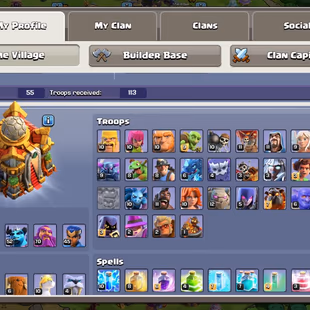 TH 16 MAX | 4 HERO MAX || BK 95 AQ 94 MP 52 GW 70 RC 44 || EPIC EQUIPMENTS || HERO SKINS - Image 3