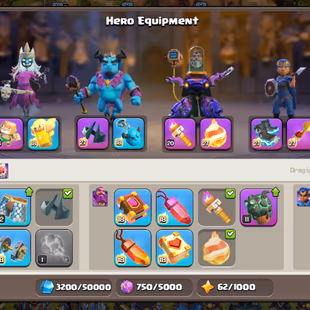 🔥GEMS-30300🔥TH18 CLOSE MAX! 259-XP ALL EPIC SB/MAX SnB/MAX AF/MAX DC/MAX FB/MAX RS/MAX EB/MAX HT/20 GG/20 FA/20!NC-500 - Image 7