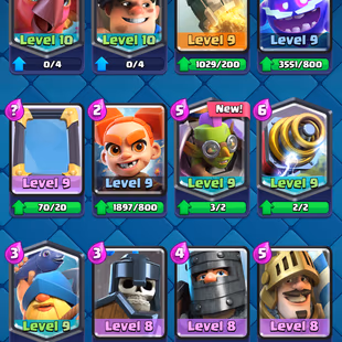 [ 31X CARDS MAX ]🌲5X ELITE || 5X EVOLVED || LEVEL 52 || 9 YEARS PLAYED BADGE [RARE] || TROPHY: 10000 - Image 7