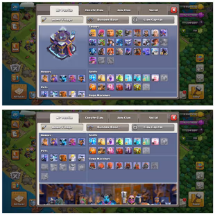 TH15 HALF MAX  / 8 EPIC EQUIPMENT / XP-211 / HERO 66-70-45-50-20 / FREE GEMS NAME CHANGE / MAGIC ITEMS /  - Image 3