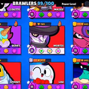 BEST DEAL | 58K TROPHY - 300X SKINS | 100/99 BRAWLER | 63X MAX | 41X HYPER | 118-GEMS - Image 7