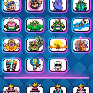 [RARE AF FULL MAX] WORLD RANK 5-Times | UC RANKED| GHOST GEM-LUNAR PIG-PEKKA BALLOON-KING BELT | MAX CARD 121 | ELITE 63 - Image 3