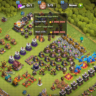 💎TH-11 2x EPIC EQUIPS💎136 XP | MAGIC ITEMS | 1.9K GEMS | HEROS: 50-50-30-20 | FREE RENAME | QUICK DELIVERY - Image 1