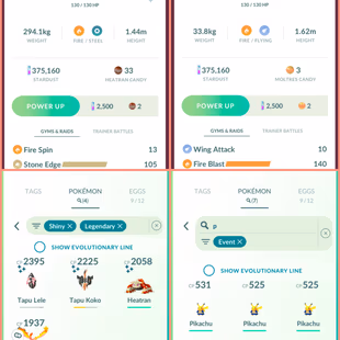 🎯 LVL 45  PG ACCT | 57 SHINY | 23 LEGENDARY 👹| SHINY TAPU LELE  HEATRAN  MOLTRES | GIGANTAMAX CHARIZARD - Image 6