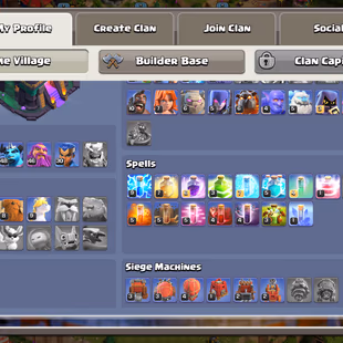 ❗[ TH-14 NEAR MAX ]❗HEROS: 60-70-50-32-25 || 13X EPIC EQUIPMENT [RARE] || ALL NICE LEVEL || LVL 14-15 WALLS - Image 4