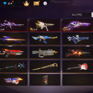 X126|Lvl 52|30 CHARACTER|MIDNIGHT ACE LEGENDARY OUTFIT|97 WEAPON(4 EVO+22 MYTHIC)|CONQUEROR M1887 LVL 5|MAJESTIC WOODPEC - Image 2