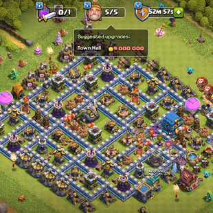 FULLY🔥 MAX TH-12🔥S.BALL-17-F.BALL-F.ARROW | HERO-65-65-40-40 | NOTHING LEFT FOR UPGRADE  - Image 2