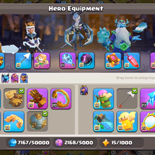 🌟FULL MAX PROFILE TH 18 ALMOST MAX🌟 5x HEROES MAX | DEFENCE FULL MAX | LAB PETS MAX | ALMOST 11 EPIC MAX | 4X RARE SCN - Image 5