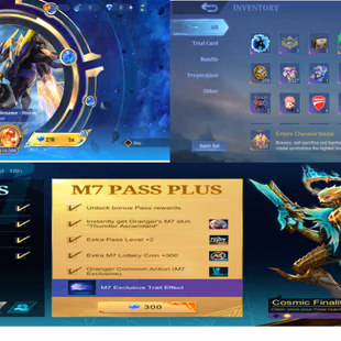 Rare account with rare skin M2,m3,M5,M6 And M7 skin  5lucky box skins  330 skins - Image 4