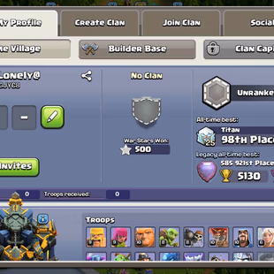 ❗[ 11'000 GEMS - PREMIUM TH-17 ]❗HEROS: 80-82-56-56-30 || GOLDEN WALLS [LVL 15] || NICE TROOPS - EQUIPMENT  - Image 2