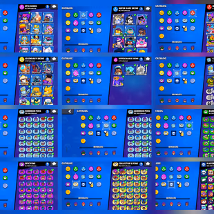 🔥3x PRESTIGE 🔥Trophy 38.3K | 88x Brawler (13x Max) Account Creation 2022 | 5x Titles | Rename Change 60 | Instant - Image 5