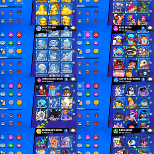 EXCLUSIVE 80k TROPHIES || 31 MAX POWER BRAWLER | 99 BRAWLER UNLOCK | 30 HYPERCHARGE | 318 SKIN | INSTANT DELIVERY  - Image 4