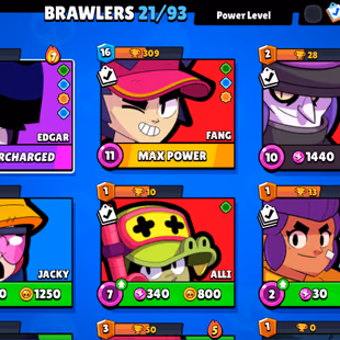 133 [2 MAX BRAWLS] [10 SKINS] [1241 TROPHIES] - Image 4