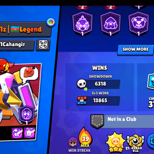 NC AVAILABLE | 380-GEMS | 102K TROPHY- 375X SKINS | 101/101 BRAWLER | 66X MAX | 60X HYPER | 3v3 WINS | BEST DEAL | - Image 4