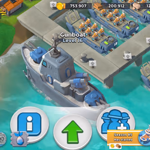Lv42 - HQ16 - VP 141 - POWER 83 | Sculptor Lv5 (7/7) | Submarine lv6 - 7 GUNBOAT 16| Troop damage +25 - Troop he - Image 3