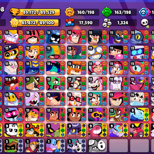 🌟WORLD CHAMPIONSHIP MAX🌟19 TITLES | 391 SKINS | 89.200 TROPHY | 98 BRAWLERS | 65 HYPERCHARGED | 74 MAXED BRAWLERS - Image 3