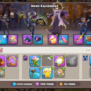 🚀LEGENDARY SUPER TH17🚀WESTLAND SCENERY | EPIC EQUIPMENTS | 800 PLUS CWL MEDALS | LOW NC | EPIC ACCOUNT | - Image 7