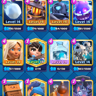 🔥[ 90X CARDS ]🔥LVL: 63 || 18X ELITE CARDS || 1X LVL 16 [RARE] || TROPHY: 11000 ||| 13X EVOLVED || FAST DELIVERY  - Image 8
