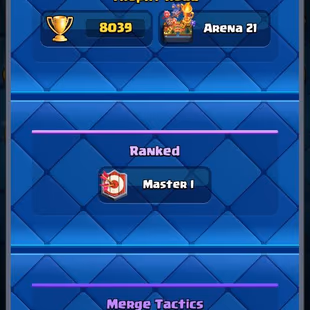 💥Rare 🏠CR Lv.44 | KT Lv.14 | 32 Dances | 8039 Trophies | 89 Cards | Master 1 Rank | Arena 21 | Instant Delivery - Image 3