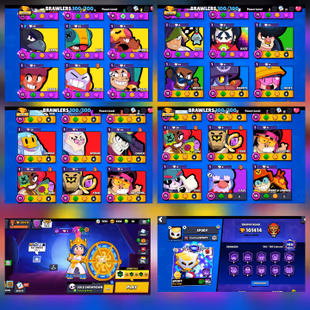 🔥100.1K TROPHY🔥RAREST ACCOUNT!!88 MAX BRAWLERS!!78 HYPERCHARGED!!NC FREE!!360 RARE SKINS!!REAL OG ACCOUNT!! INSTANT DE - Image 4