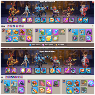 TH18 Max Full  (Pre Update) 🔴 Frost Age & Year Of Fire Horse Set 🔴 Profile Max - Paid Scenries - Builder Skin - C415 - Image 6