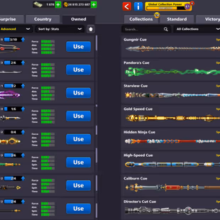 24.8B COINS YOME ACCOUNT | Level 215 | 3 Max Cues | 1.8K Cash | 19 Golden Shots | Fresh Account - Image 6