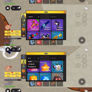 iOS/Android - Global - Level 2145 - Money 1074000 - Swords 17 - Guns 8 - Fruits 11 - Code981 - Image 3