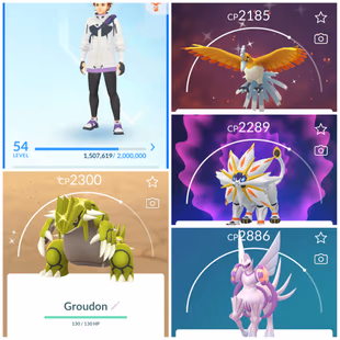 Lvl 50+ [Shiny Groudon] | 50 Legendary | Dialga | Palkia | Solgaleo | Lunala | Zacian | Koygre | Regidrago | Mystic |734 - Image 2