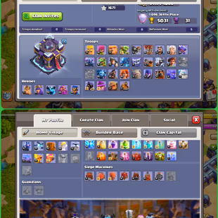 🎄Tree 2014 - 2015🎄 TH15 Full Max | War Arena & Summer Scenery | 7x Epic Max | All 14x Epic Near Max | 71|85|50|56|40 - Image 3
