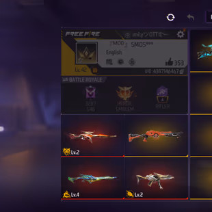 X158|Lvl 42|25 CHARACTER|11 BUNDLE SET|29 COSTUME(2 MYTHIC)|65 WEAPON SKIN(3 EVO+8 MYTHIC)|CYCLONE PARAFAL LVL 4|MAJESTI - Image 8