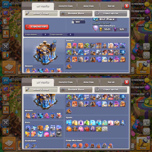 🔥TH-18 NEAR MAX🔥XP-211! ALMOST MAX DEFENSE! S.BALL MAX! FIREBALL MAX! R.SPEAR MAX! E.BOOT-23! HEROES:-70-70-43-53-29-6 - Image 3