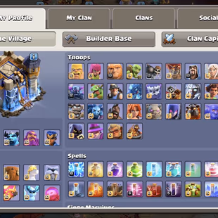 🚭DESERT SET FULL SKINS🚭TH 18 FULL MAX WALL-DEFENCE | 5X HERO PETS MAX | 10 EPIC MAX 14 EPIC E.Q | NC-500 DISCOUNT SHOP - Image 4