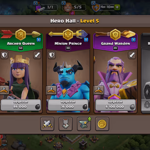 🔥TH 11 FULL MAX || ALL HEROES MAX || 🔥5x EPIC EQUIPMENTS || RENAME AVAILABLE || SUPER ACCOUNT - Image 4