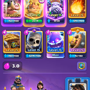 All Evo(39)]10 Heroes Card]73 Max Cards]218 Emotes]12143 Trophy]Level-74]Nc-1.5k - Image 5