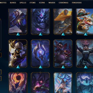SEVER [ Br ] - 217 LVL  - EMERALD LAST RANK - 157 SKINS - FULL CHAMP [ 12622 BE - 23 RP ] - FULL ACCESS  - Image 8
