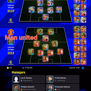 Old Rare Account|3255xSt|MSN BigTime|All Rare Legendary|Man United Paid Pack|7x Teams Pack|85x Booster Card|Epic|Konami| - Image 6